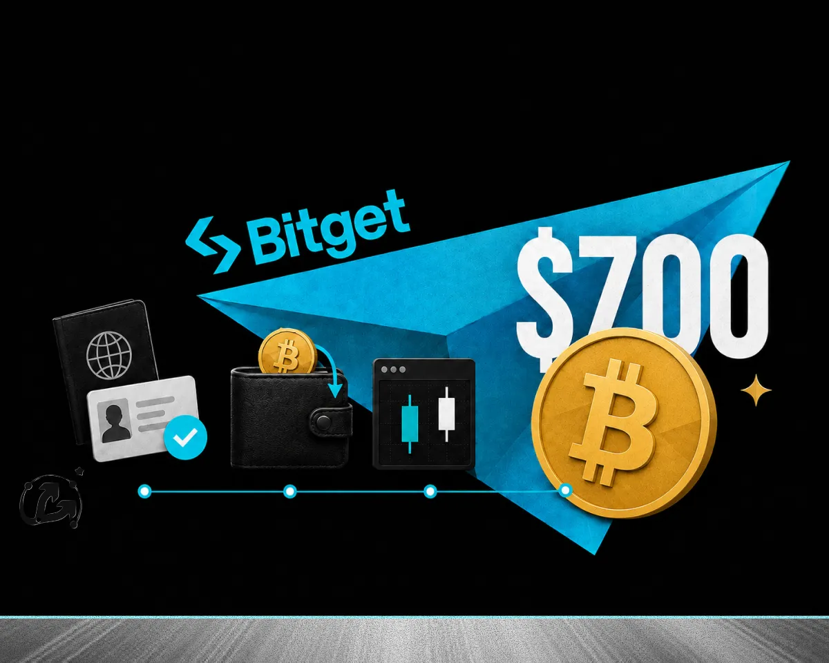 Bitget выплатит новым пользователям до $700 в BTC